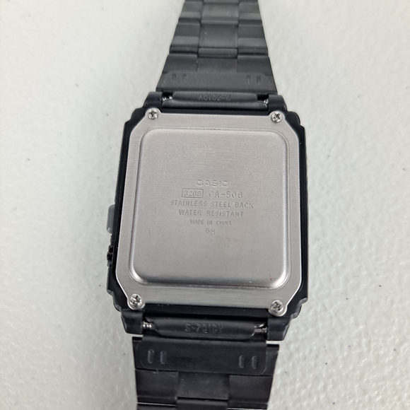 Casio Vintage Calculator Watch Black - Picture 5 of 6